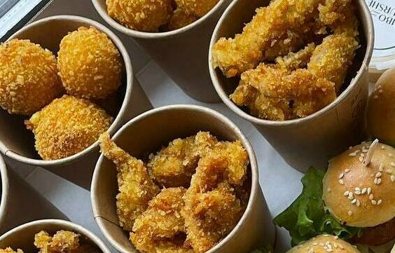 Куриный попкорн Куриный попкорн