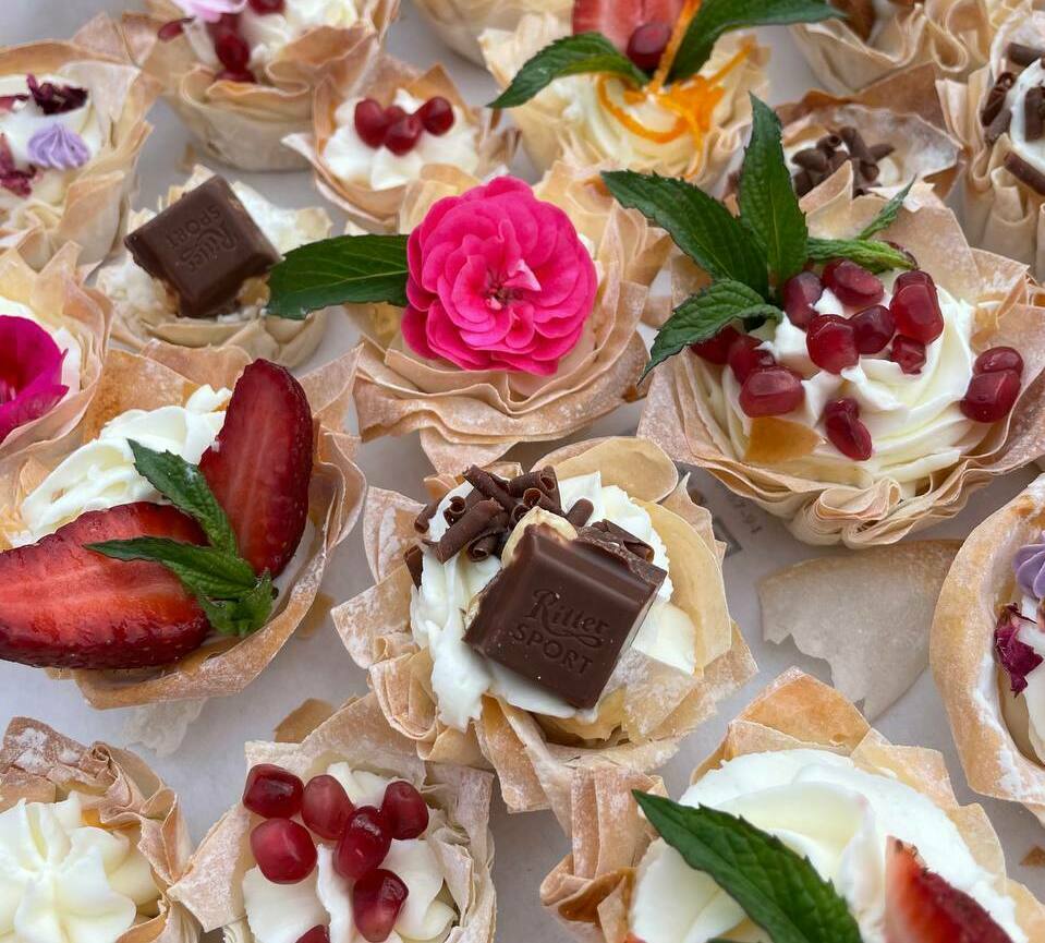 Комбо "Ягодные  тарты"