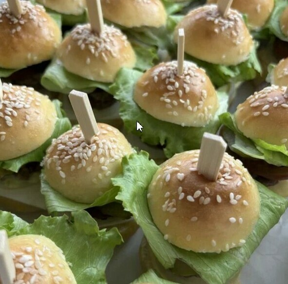 Минибургеры (от 15 шт) Минибургеры (от 15 шт)