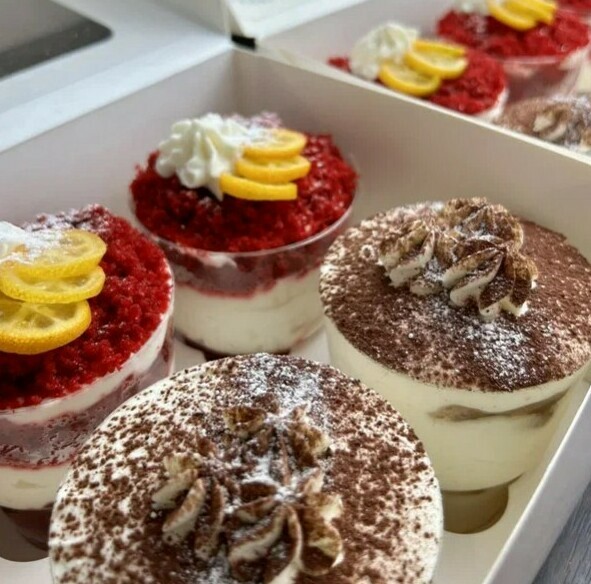 Десерты в стаканчиках Десерты в стаканчиках